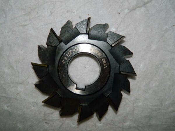 Interstate Cobalt Side Milling Cutter 4" Diam x 1/2" Width of Cut 02984326