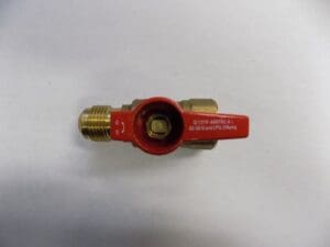 Dormont Fip Gas Connec Shutoff Valve 1/2" In Od Flare x 1/2" In QTY 5 91-2032