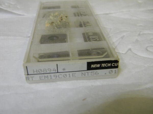 New Tech Cutting Tools Carbide Inserts EM19C01E Grade-NT56 Qty 10