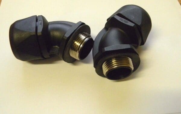 Murrplastik 1" Nylon Angled Compression Liquid tight Connectors Qty 2 83514056