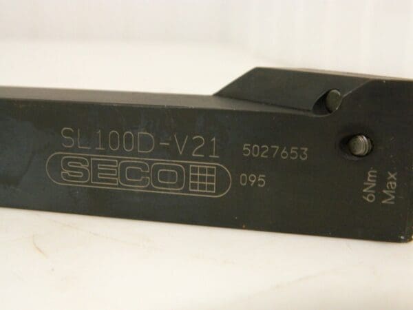 Seco Left Hand Indexable Grooving Toolholder 4-1/2" OAL 1" Shank 56011