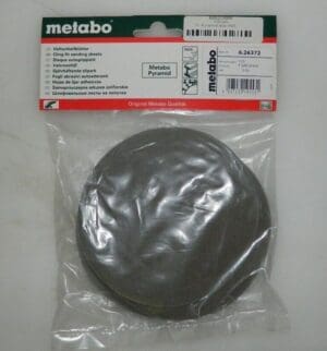 Metabo 5" Diam Pyramid Hook and Loop Sanding Discs QTY 5 P280 626372000