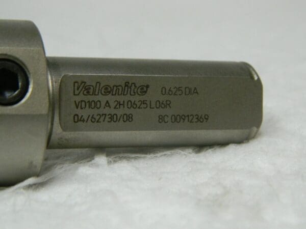 Valenite VD100 A2H 0625 L06R Tool Holder 62914