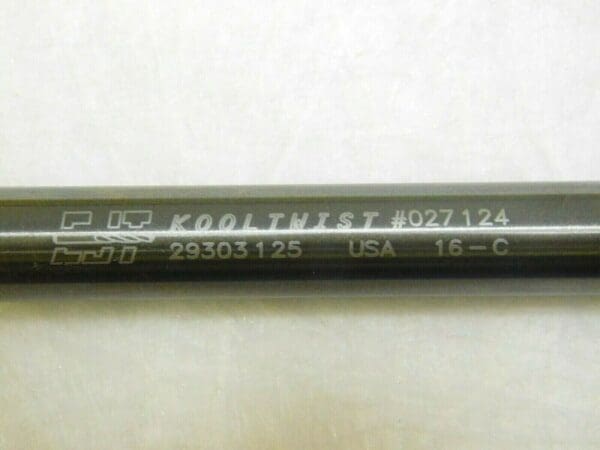 CJT Kooltwist Jobber Length Coolant Drill Style 293 5/16" Dia 140º 29303125