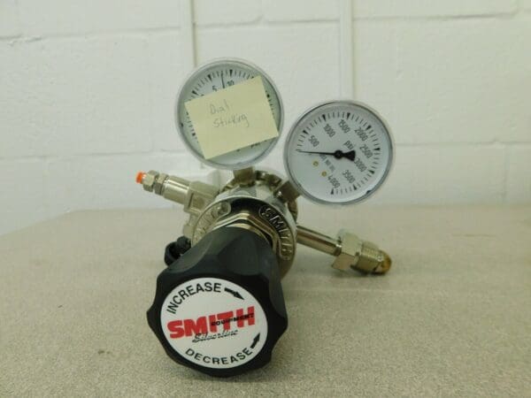 Miller-Smith Nitrogen & Helium Welding Regulator 580 CGA Inlet 220-4109 REPAIR