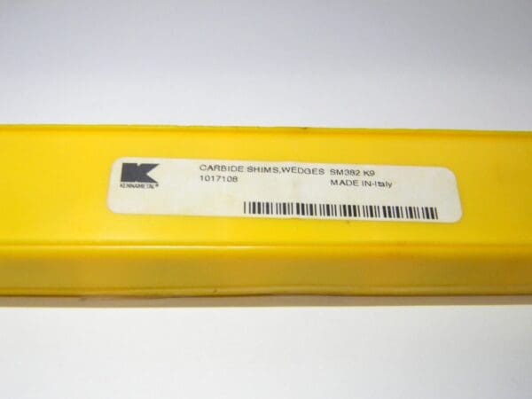 Kennametal Indexable Shims SM382 Grade K9 Qty 5 1017108