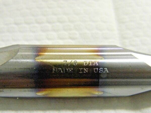 Cleveland Cobalt End Mill Double End TiCN 7/8" x 1-9/16" 2FL C32910