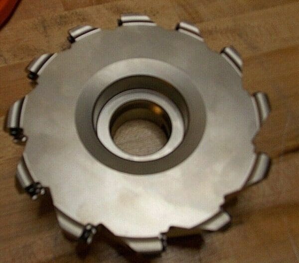 Hertel Indexable Copy Face Mill 6" Cutting Dia. 12 Cutter Inserts Model 6004726