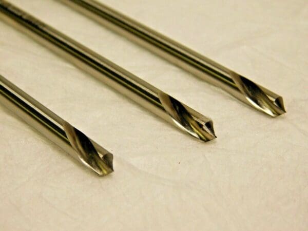 Hertel Cobalt Spotting Drills 5mm Body Diam x 4-3/4" OAL 90° Qty 3 62793963