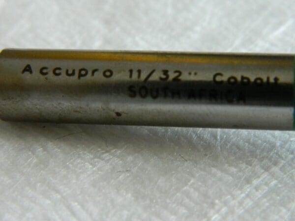 Accupro 11/32" 135º Point Angle Cobalt Jobber Drill Qty. 2 02375848