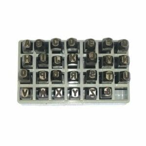 C.H. Hanson 27 Piece 1/4" Character Steel Stamp Set 53989422