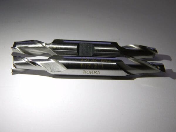 Interstate 13/32" x 13/16" x 3-3/4" 2FL Cobalt Double End Mills Qty 2 11087130