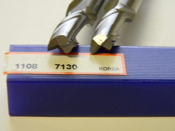 Interstate 13/32" x 13/16" x 3-3/4" 2FL Cobalt Double End Mills Qty 2 11087130