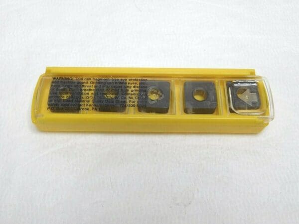 Kennametal Carbide Turning Inserts 1/2" IC SNMA434 Grade KCK15 Qty 5 3752153