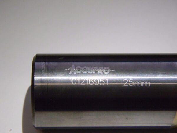 Accupro 38mm LOC 2 FL Solid Carbide Square End Mill 01216951