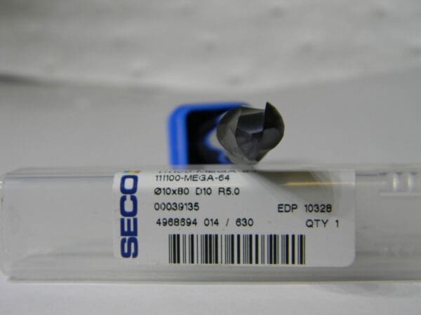 Seco Corner Radius Spiral Flute Corner Radius End Mill 3FL 39948