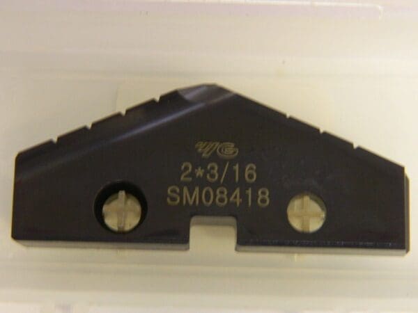 YG-1 Cobalt Steel SM Point Throw-Away Drilling Insert SM08418