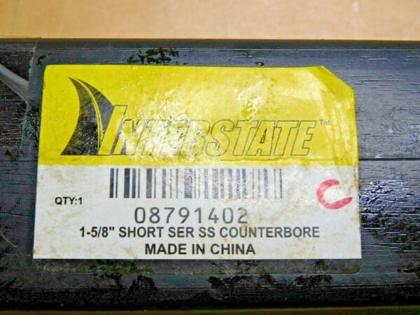 Interstate Interchangeable Pilot Counterbore HSS 1-5/8" Diam 4FL 08791402