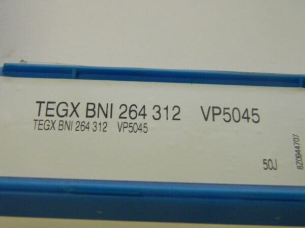 Valenite Indexable Carbide Milling Inserts TEGXBNI 264312 Grade Qty 10 VP5045