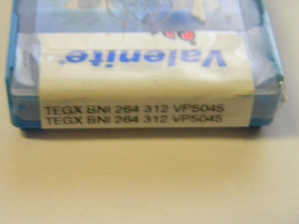 Valenite Indexable Carbide Milling Inserts TEGXBNI 264312 Grade Qty 10 VP5045