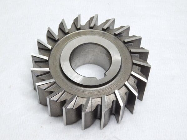 Straight Tooth Side Milling Cutter HSS 3" D x 15/16" FW x 1" Arbor 20T 73013609