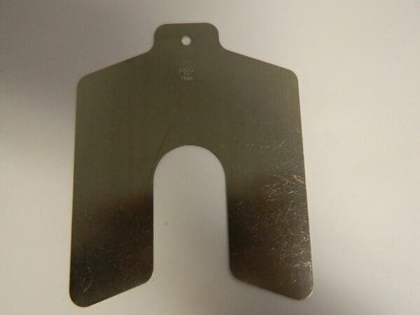 Precision 4" Long x 100 mm Wide x 0.7 mm Thick Slotted Shim Stock QTY 10 81440