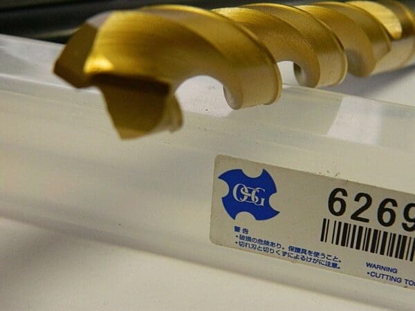 OSG 19.5mm 120° Vanadium High Speed Steel Jobber Drill 62695