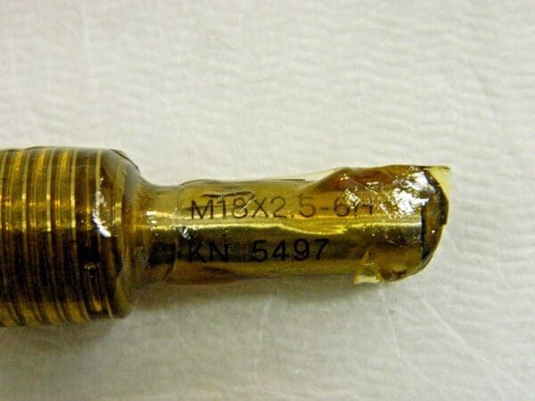 SPI Single End Plug Thread No Go Gage M18x2.5 6H 34-556-1 81556763