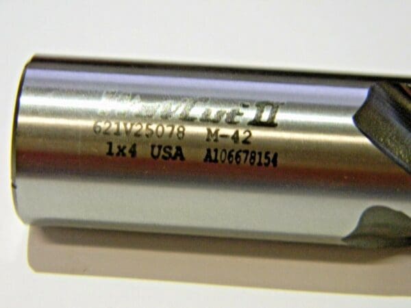 Widia WavCut II End Mill 1" x 4" x 6-1/2" M42 4FL Cobalt 621V25078