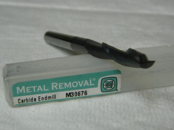 Metal Removal 1/4" x 1-1/8" x 3" 2FL Carbide TiAlN Single End Mill M30676