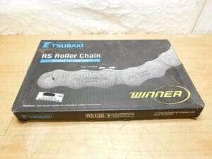 Tsubaki Carbon Steel British Standard Roller Chain 10FT/3.048M 120 Links RS16B-1