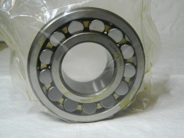 Precision Straight Spherical Roller Bearing 1.5748" Bore Dia 25,800 Lbs 01728740