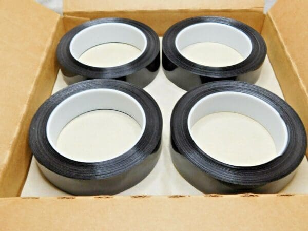 CASE of 36 3M Polyethylene Black Tape 483 1" x 36 yd 70006033990