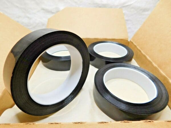 CASE of 36 3M Polyethylene Black Tape 483 1" x 36 yd 70006033990