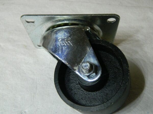 Top Plate Mount Swivel Caster 3" Diam 1-1/4" Wide 3-11/16" OAH Qty 4 66027061