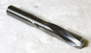 Dormer Carbide CDX-AL Drill 19/32” Dia Oil Feed Step Shank 5-1/8” OAL 026380