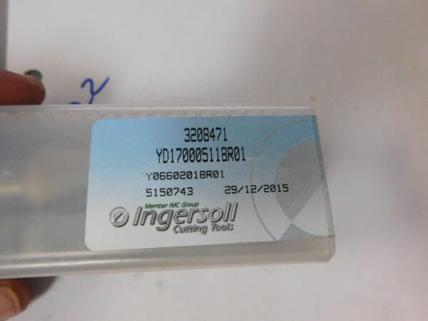 Ingersoll Carbide Quick Twist Drill 17.9MM 3208471