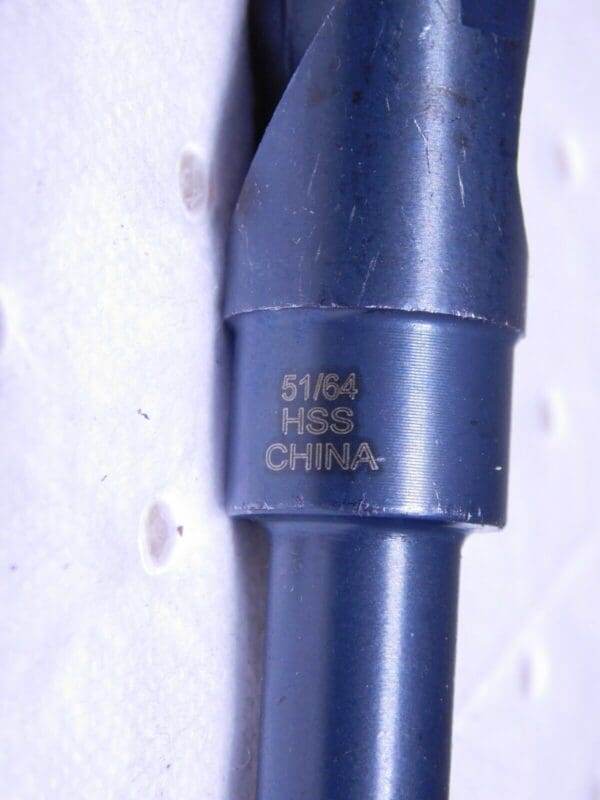 Interstate Silver & Deming Drill 51/64” Dia 118º Pt 1/2” Shank 3” Fl L 01340512