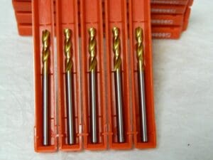 Dormer HSS Screw Machine Drill Bit 0.1417" 130° Spiral Flute QTY 5 0038963