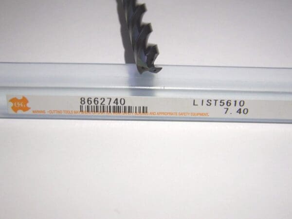 OSG Solid Carbide Jobber Drill 7.4mm 140° Point WD1 Finish 8662740