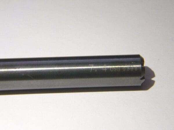 OSG Solid Carbide Jobber Drill 7.4mm 140° Point WD1 Finish 8662740