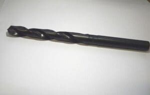 Cleveland 0.6299" 118° Point Spiral Flute HSS Taper Length Drill Bit C08859