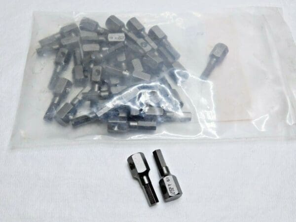 Apex 3/16" Hex Screwdriver Bits 1/4" Drive x 1-5/16" OAL Qty 33 Pieces 185-4X