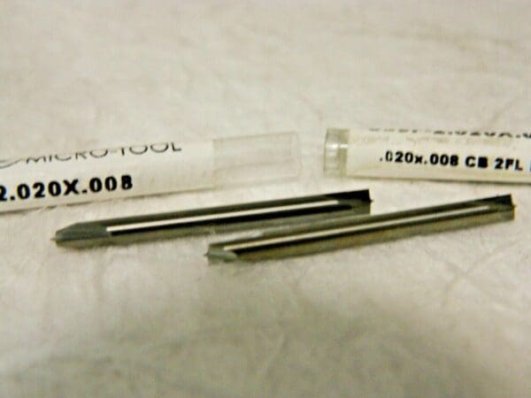 Richards Corner Rounding End Mill 2 FL .020x.008″ QTY 2 839F-2.020X.008