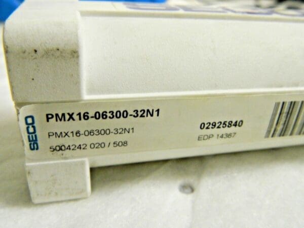 Seco Precismaster Plus Holder Coolant Through PMX16-06300-32N1 14367