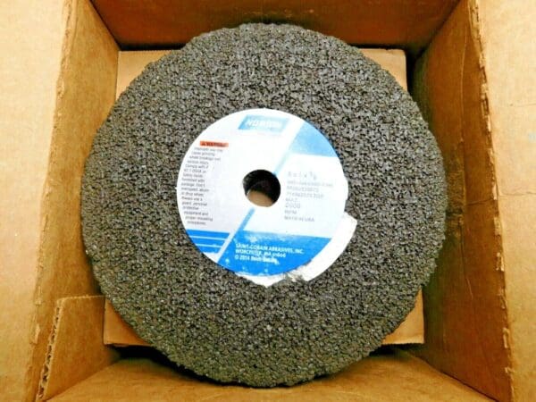 5 Norton Norzon III Grinding Wheel Zirconia Alumina 14G 6"x1"x 5/8" 66252838075