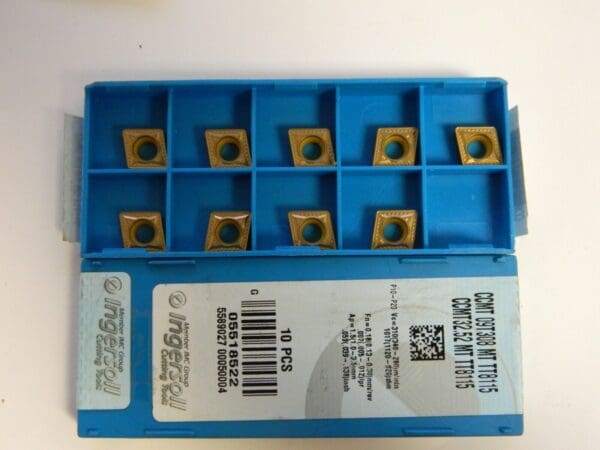 Ingersoll CCMT32.52MT TT8115 CARBIDE TURNING INSERT QTY 9. 5518522