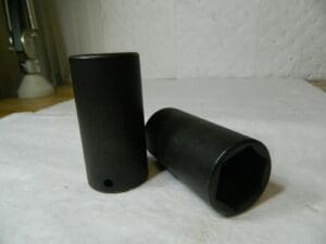 Proto 1/2" Drive 30mm Deep Impact Socket 6 Points, 3-1/2" OAL Qty 2 J7330M