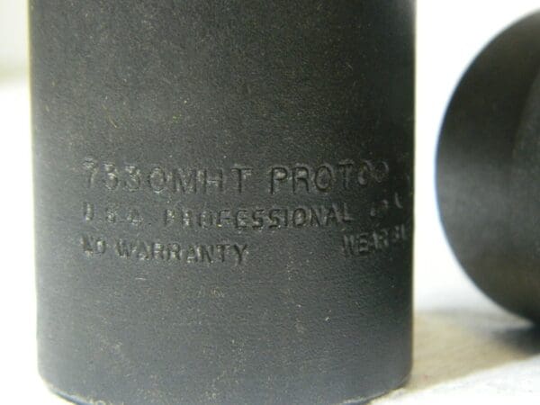 Proto 1/2" Drive 30mm Deep Impact Socket 6 Points, 3-1/2" OAL Qty 2 J7330M