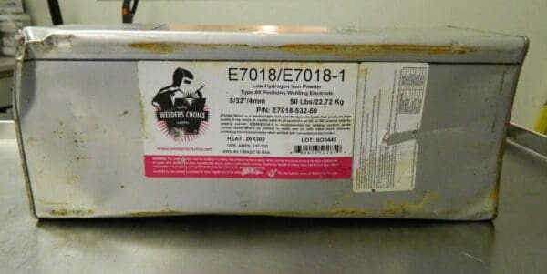 Welding Material Arc Welding Electrodes 50lbs 5/32" Dia Steel Alloy E7018-532-50